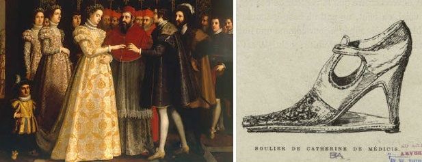 catherine de medici high heels